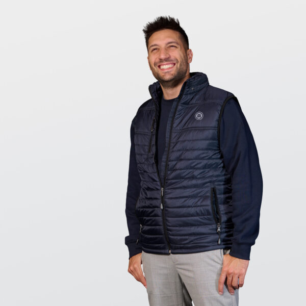 Vest embroidered with TH-Sign