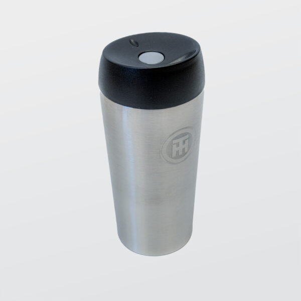Coffee mug with TH-Sign